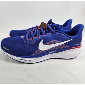 Nike Size 10 Men Air Zoom Pegasus 41 Buffalo Bills Running Shoes FZ5074-400
